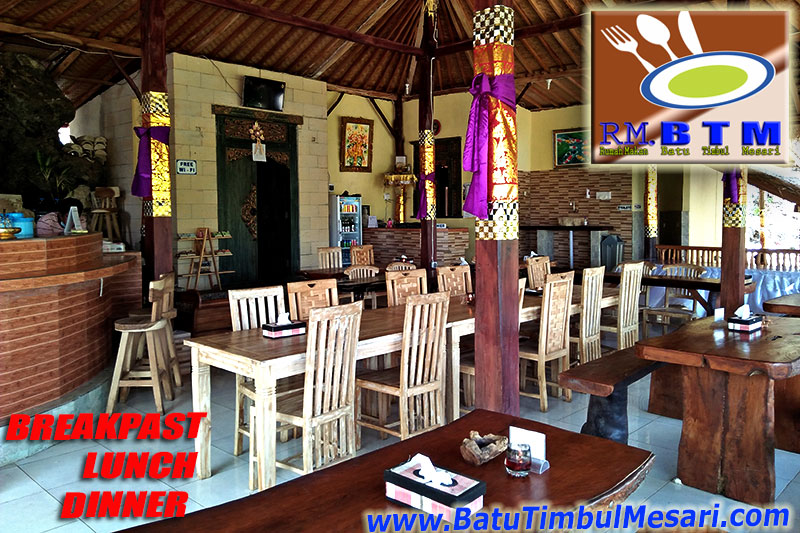 Breakfast Lunch Dinner BTM Penida Bar and Restaurant